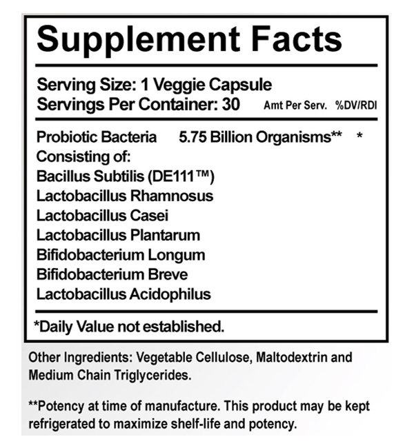 Acid Reflux 911 Ingredients