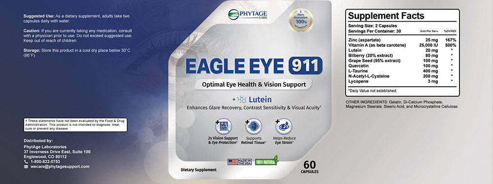 eagle eye 911 label