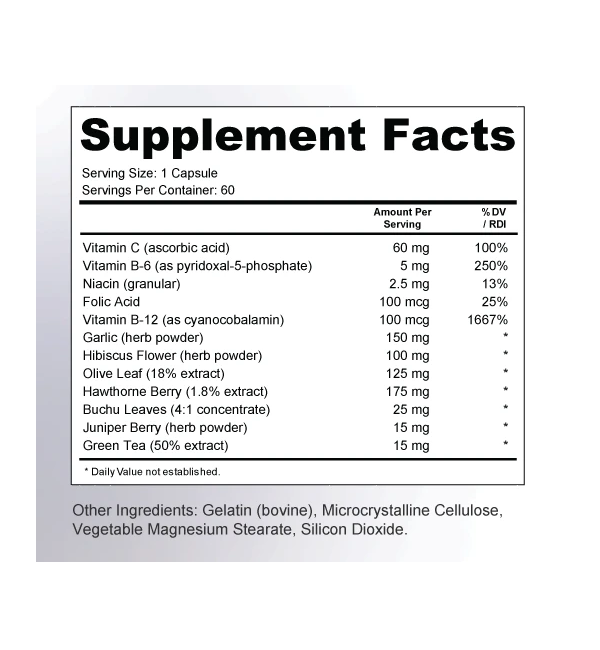 Tinnitus 911 Ingredients